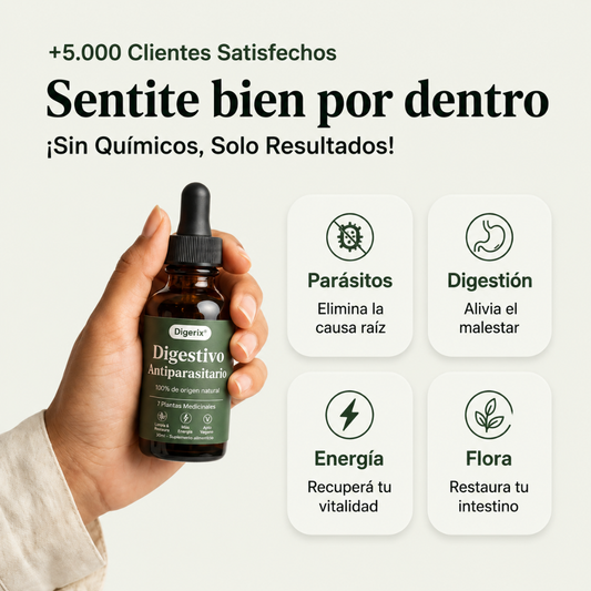 Digerix® - Intestino Sano, Cuerpo Equilibrado