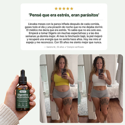 Digerix® - Intestino Sano, Cuerpo Equilibrado